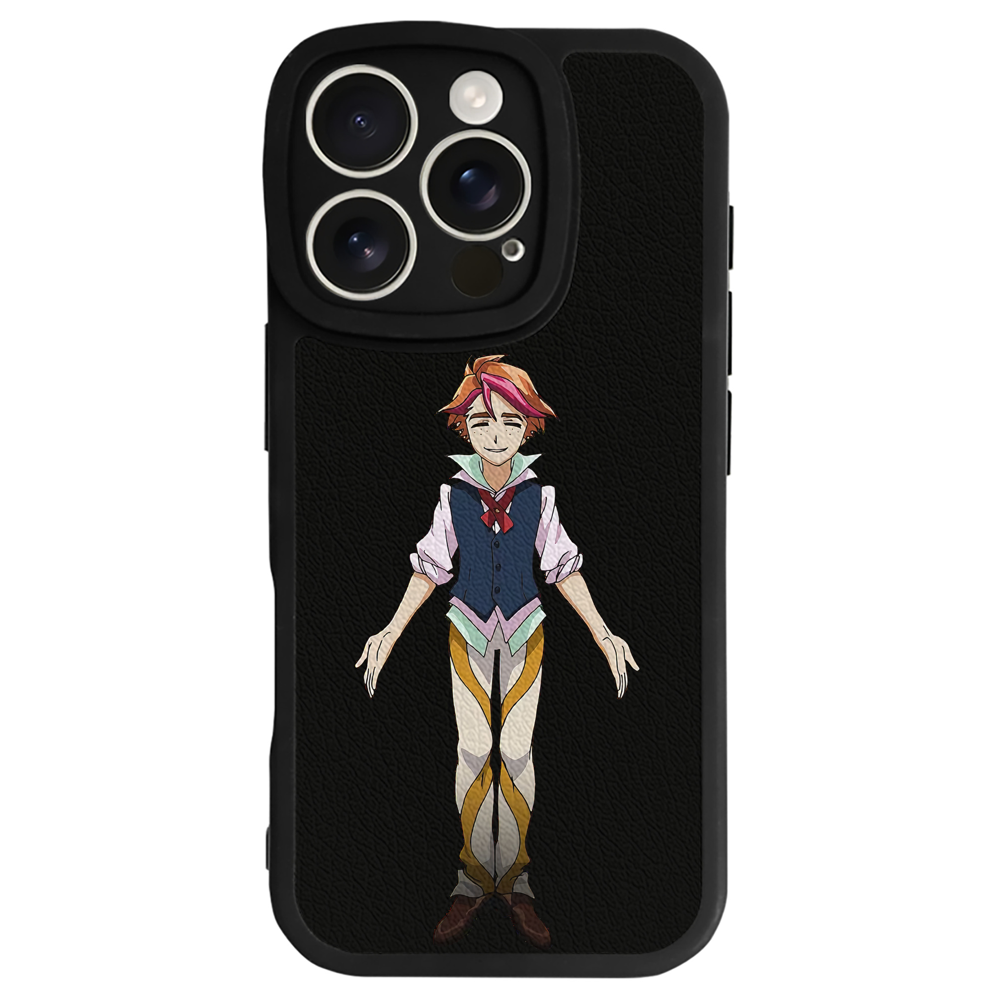 遊☆戯☆王 Yu-Gi-Oh! 【iPhone 16シリーズ対応】シリコンスマホケース（レザー調） 材質：シリコン